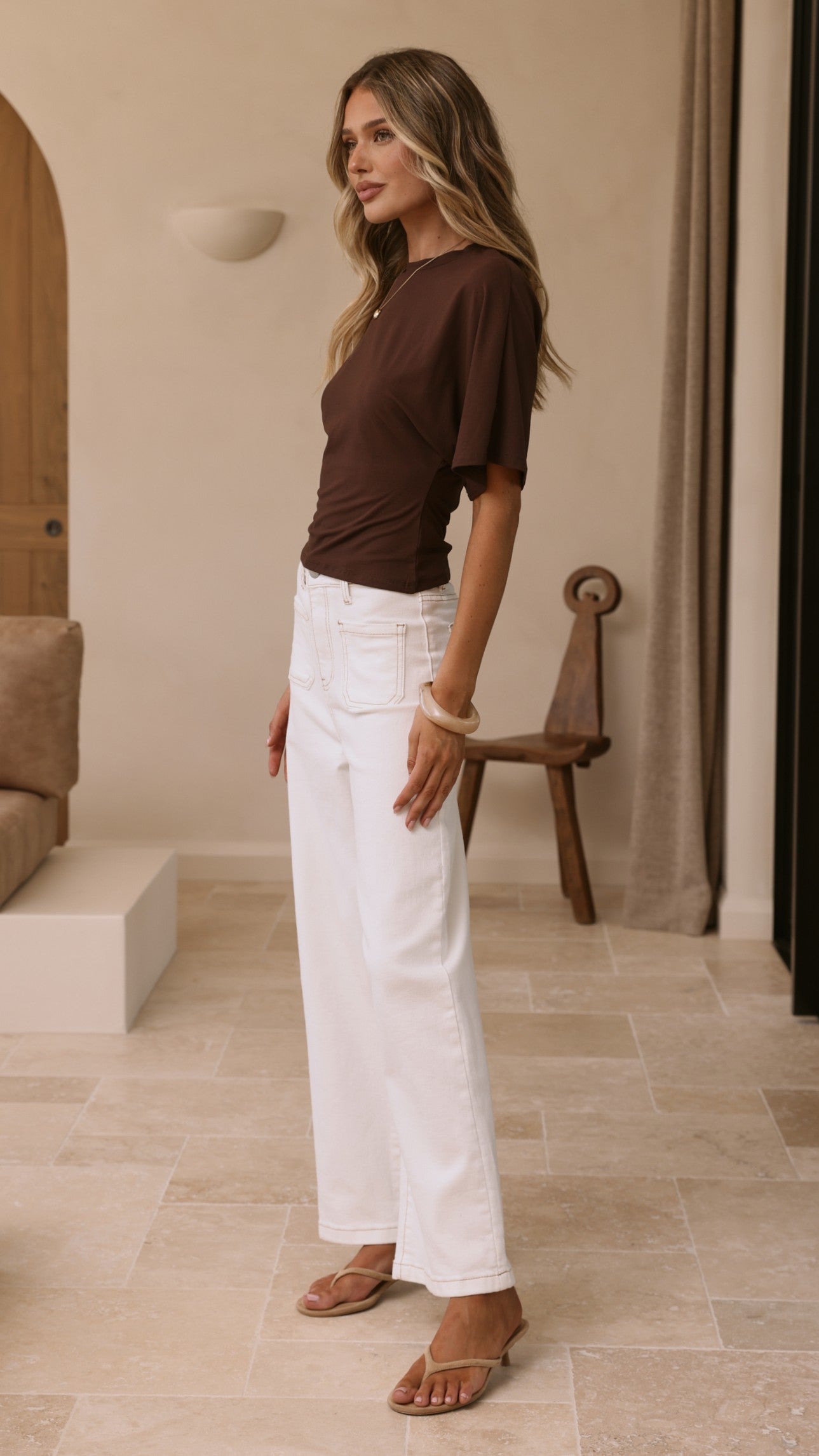 Ailani Top - Chocolate - Billy J