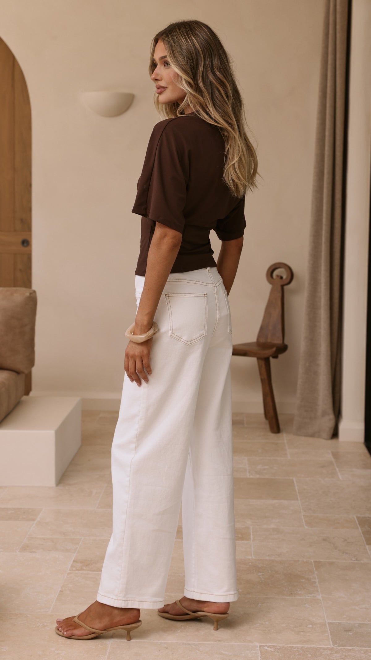 Macadrian Jeans - White Denim - Billy J