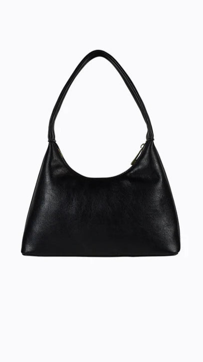 Sweetie Shoulder Bag - Black PU - Billy J