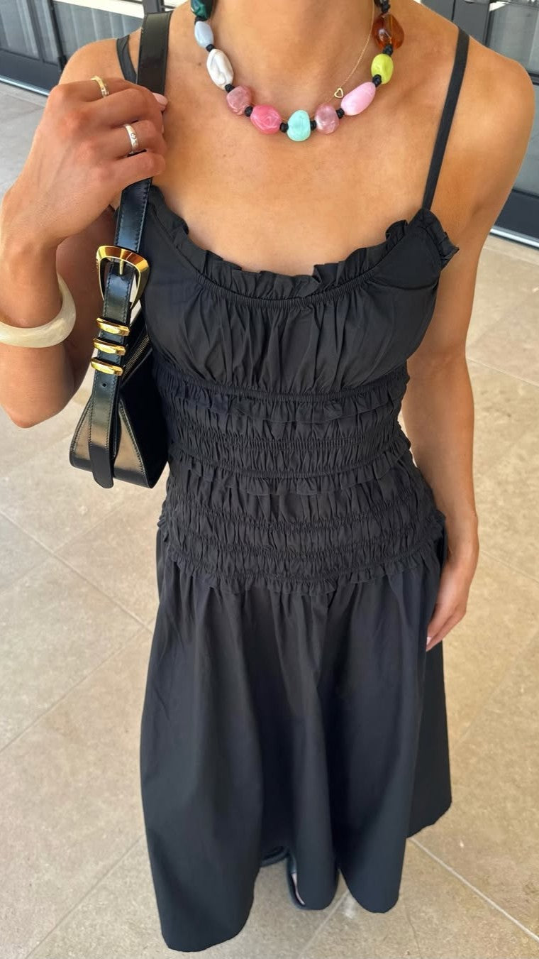 Vida Maxi Dress - Black - Billy J
