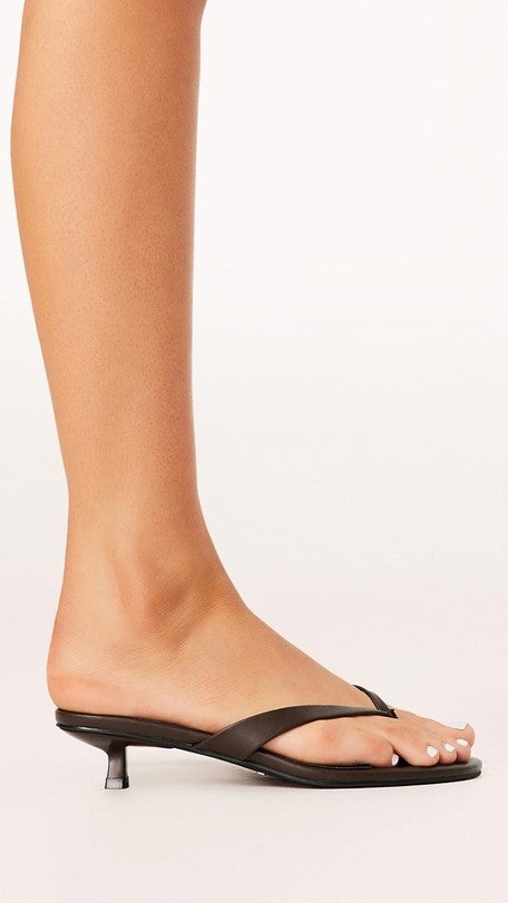 Corri Heel - Chocolate - Billy J