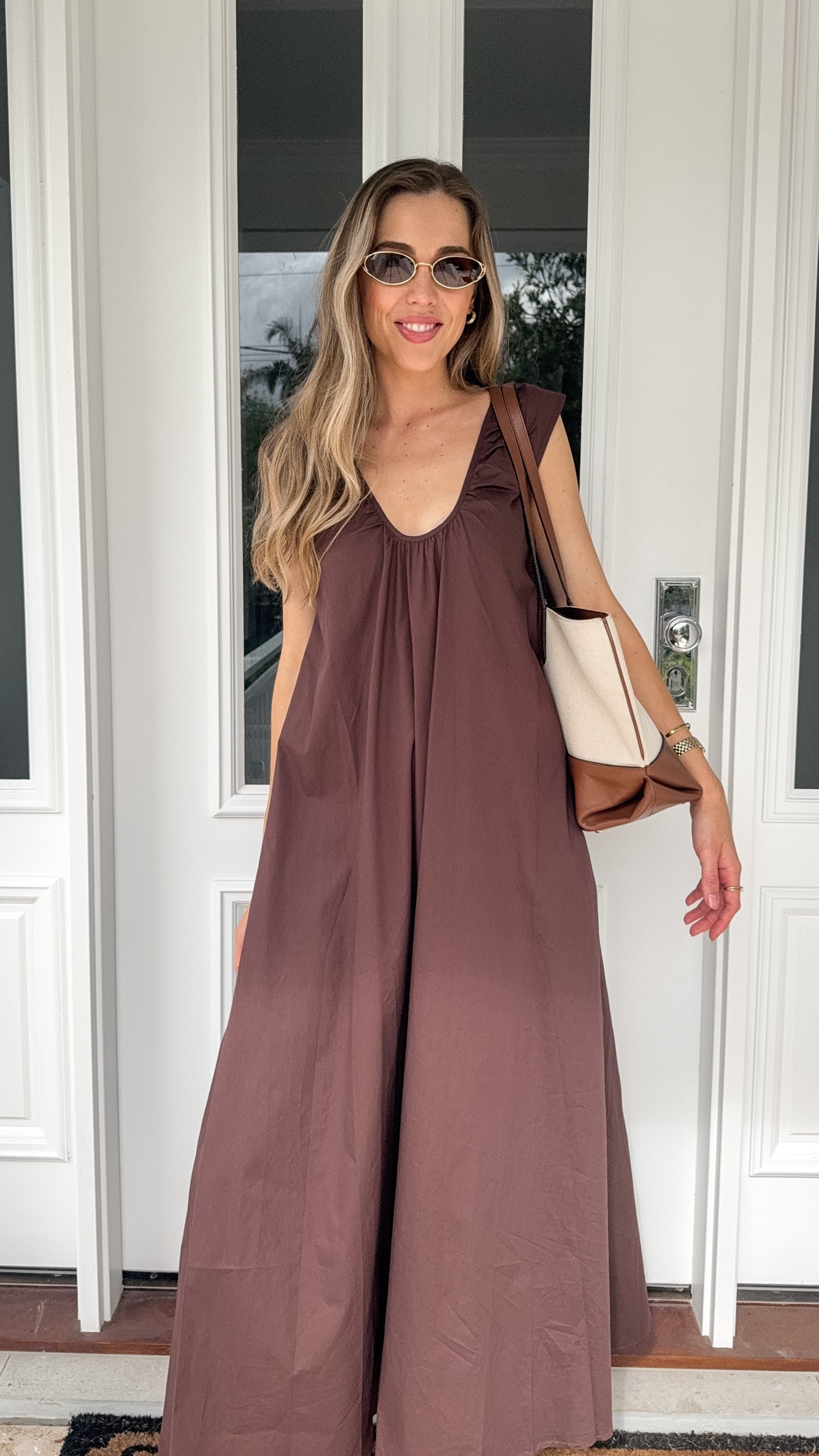 Scout Maxi Dress - Chocolate - Billy J