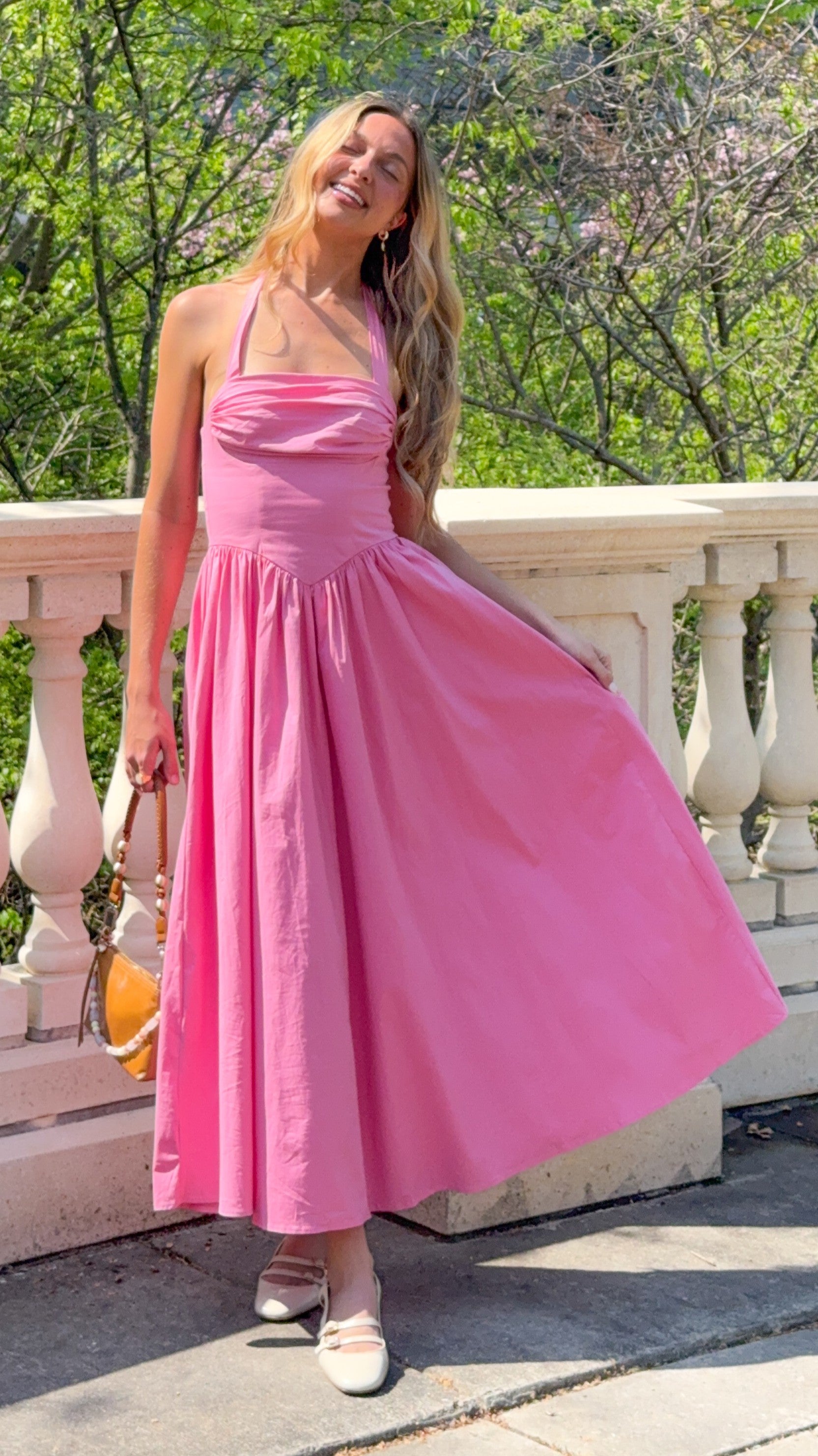 Haisley Maxi Dress - Pink - Billy J