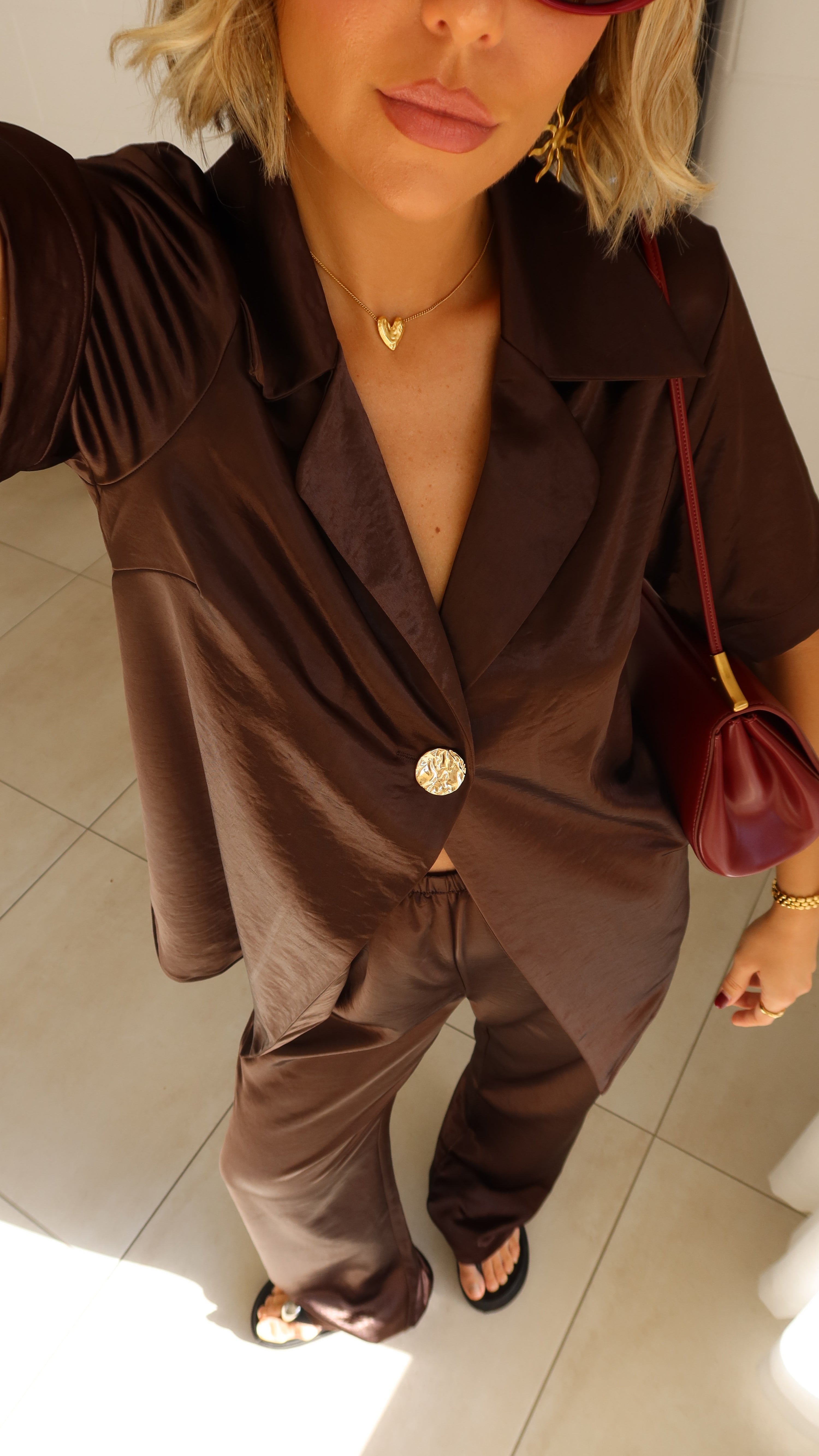 Bridget Pants - Chocolate - Billy J
