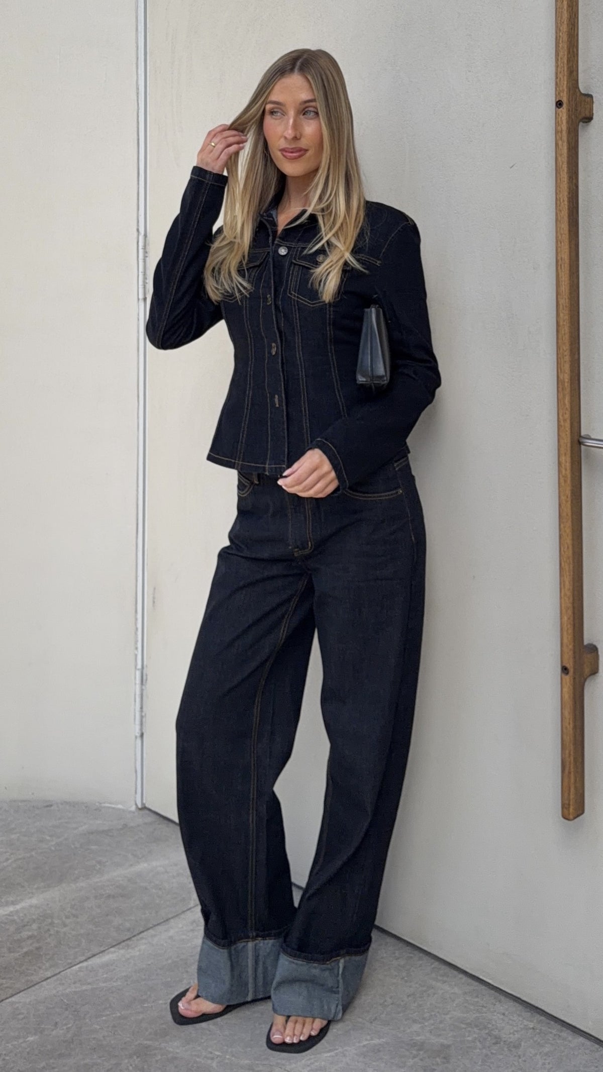 Top Model Cuffed Jean - Indigo - Billy J