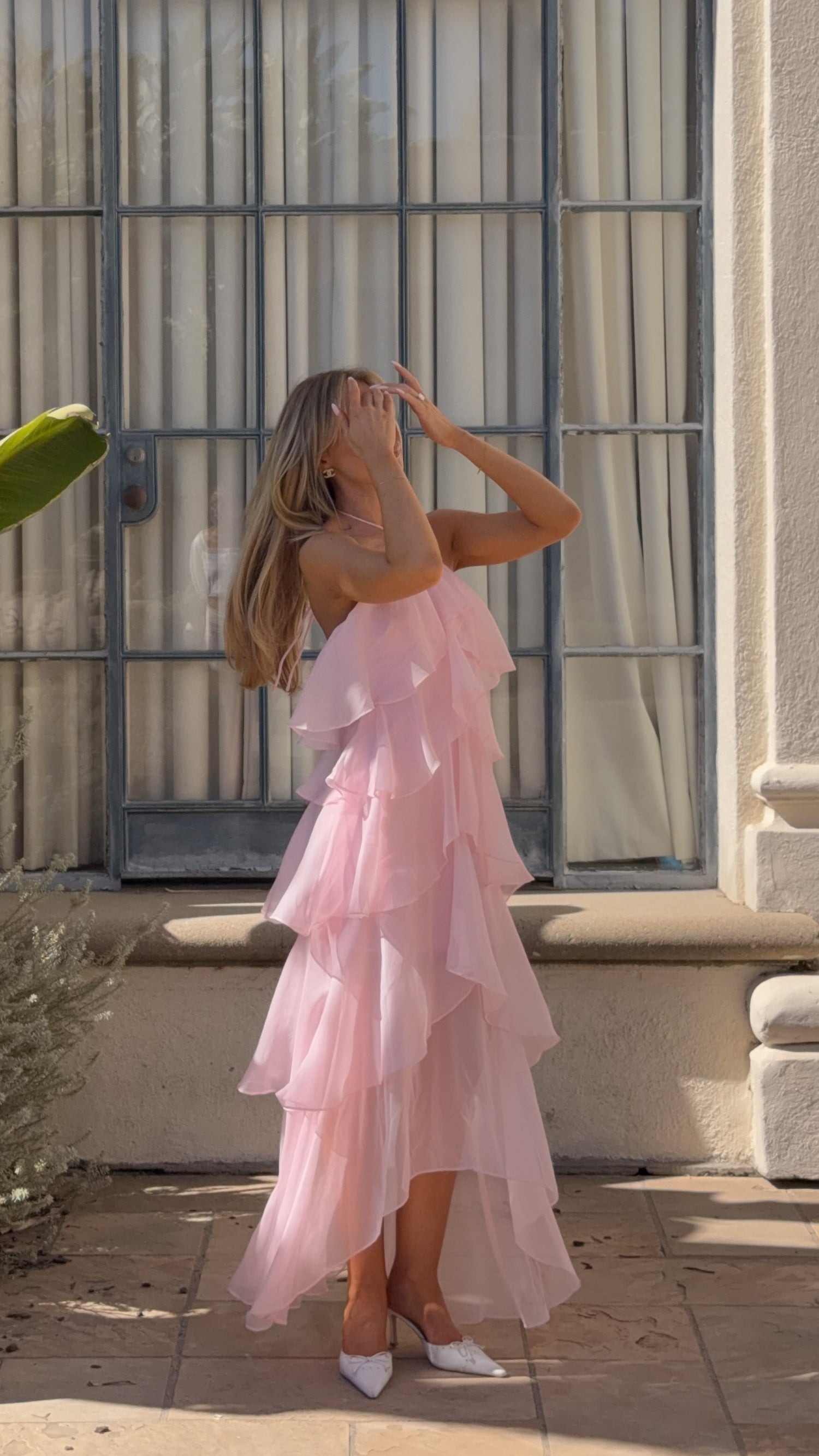 Soho Maxi Dress - Pink - Billy J