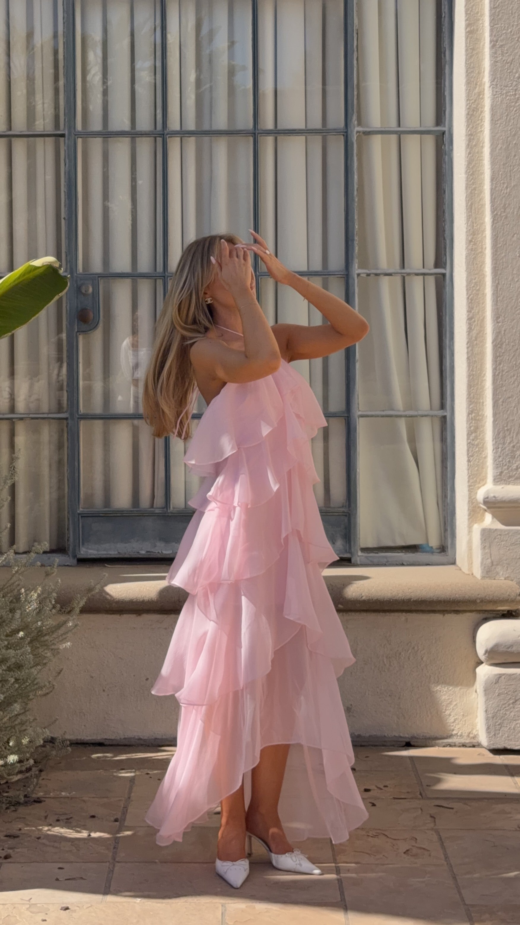 Soho Maxi Dress - Pink - Billy J