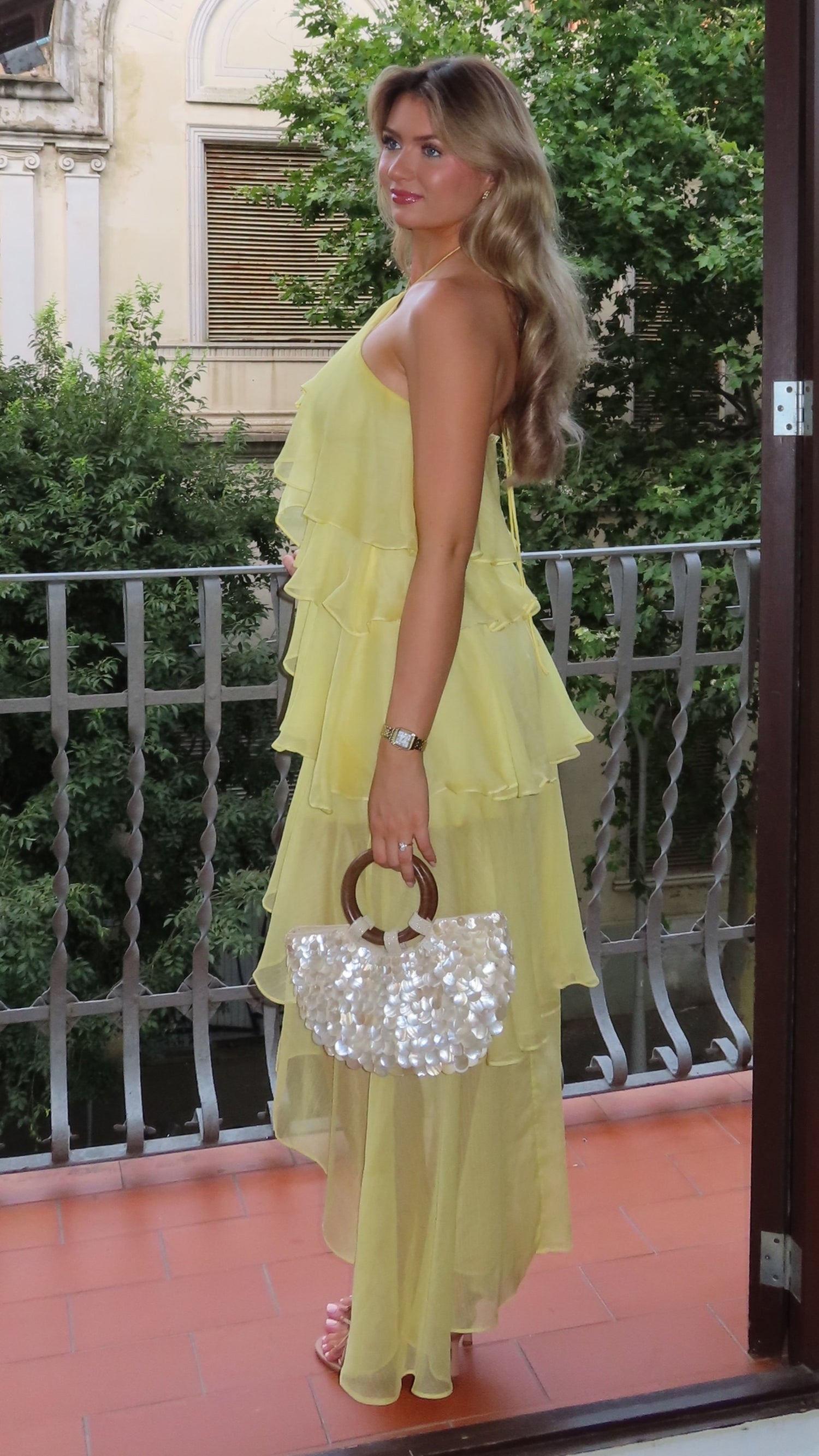 Soho Maxi Dress - Yellow - Billy J