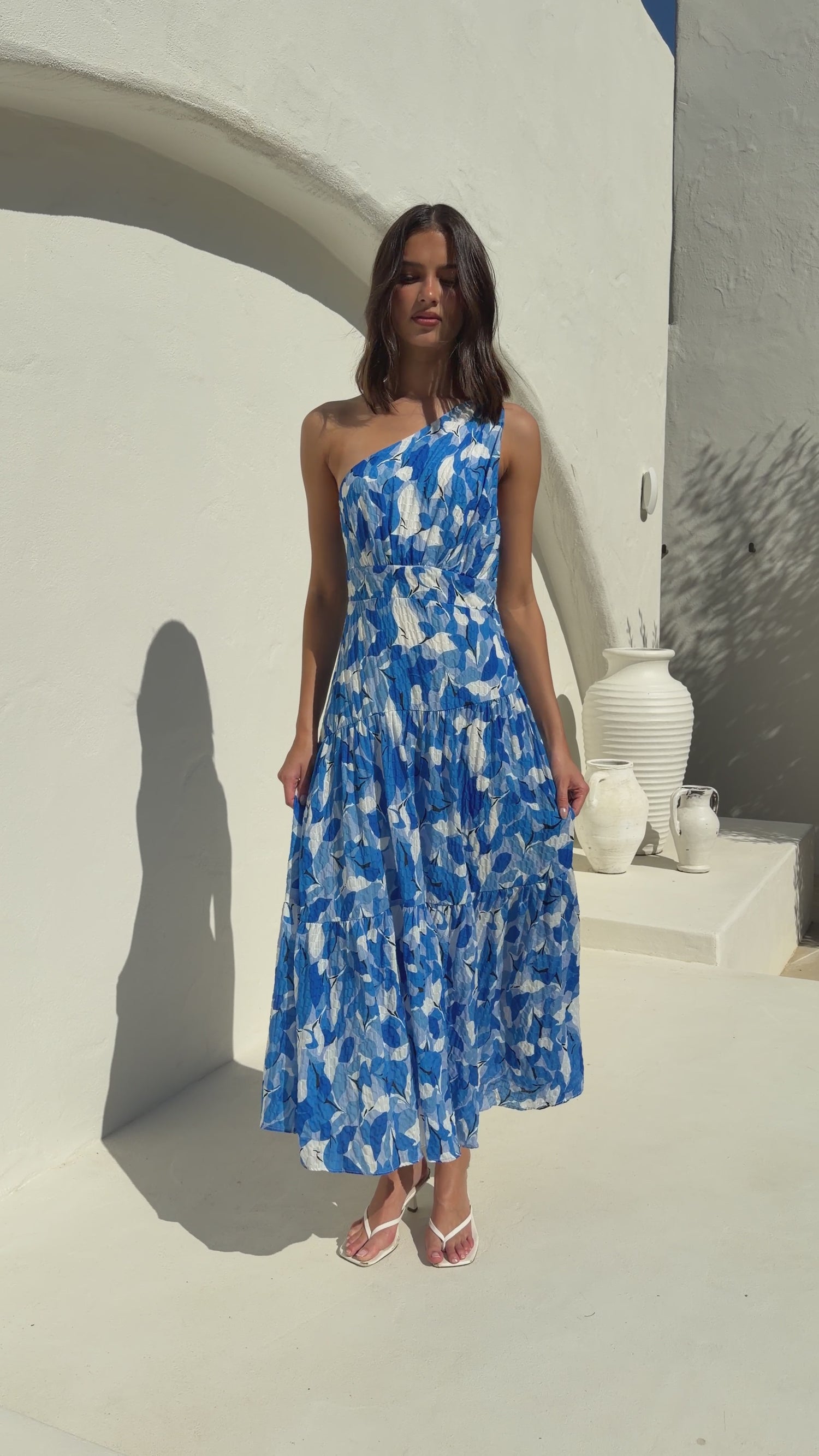 Jayma Maxi Dress - Blue Floral - Buy Women's Dresses - Billy J