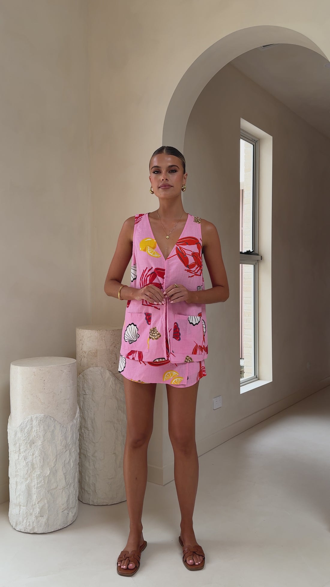 Dali Top - Shell Lover Print - Billy J