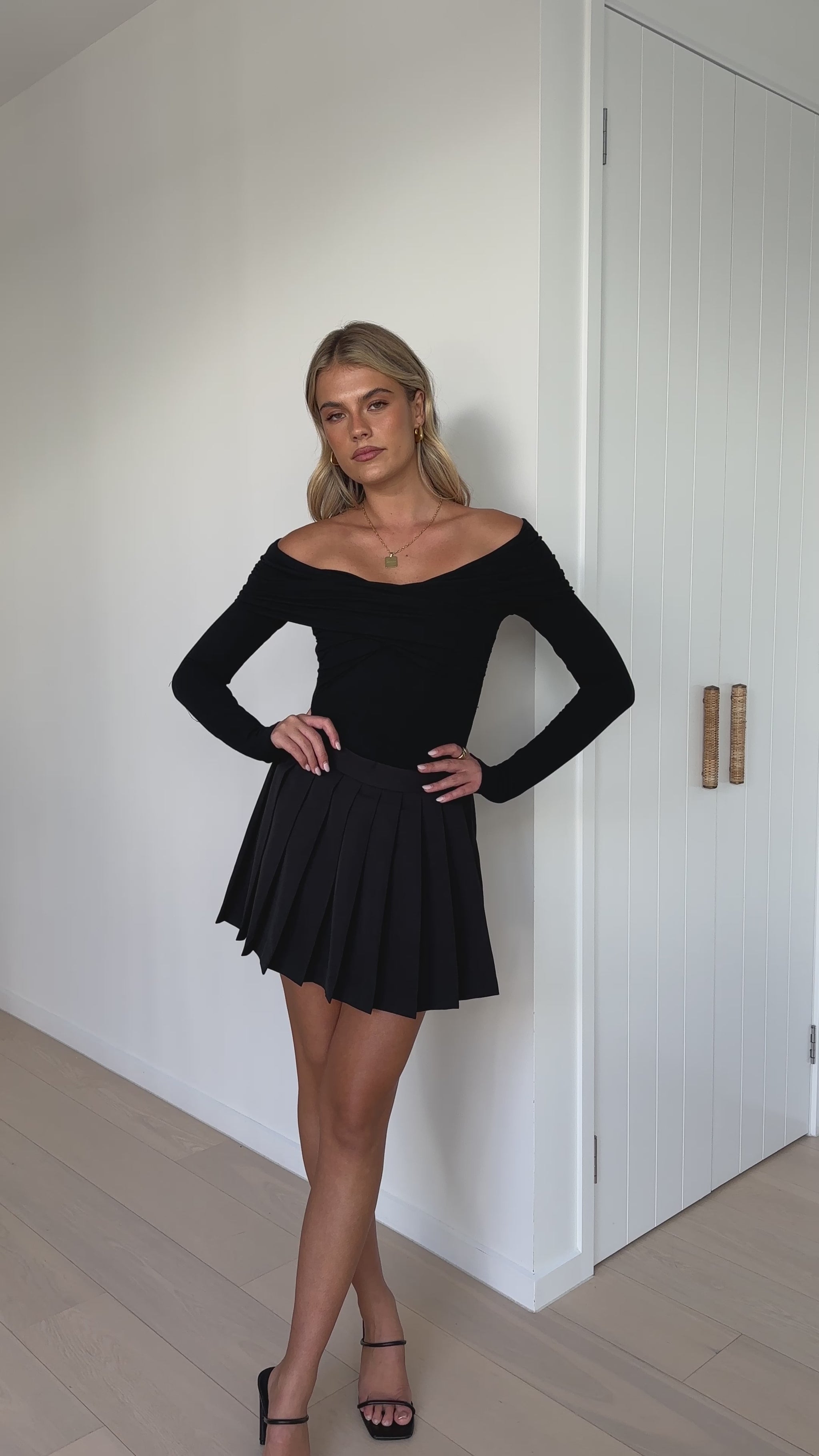 Sandrine Bodysuit - Black - Billy J