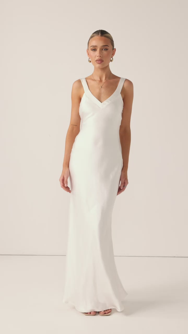 Andie Maxi Dress - Ivory - Billy J