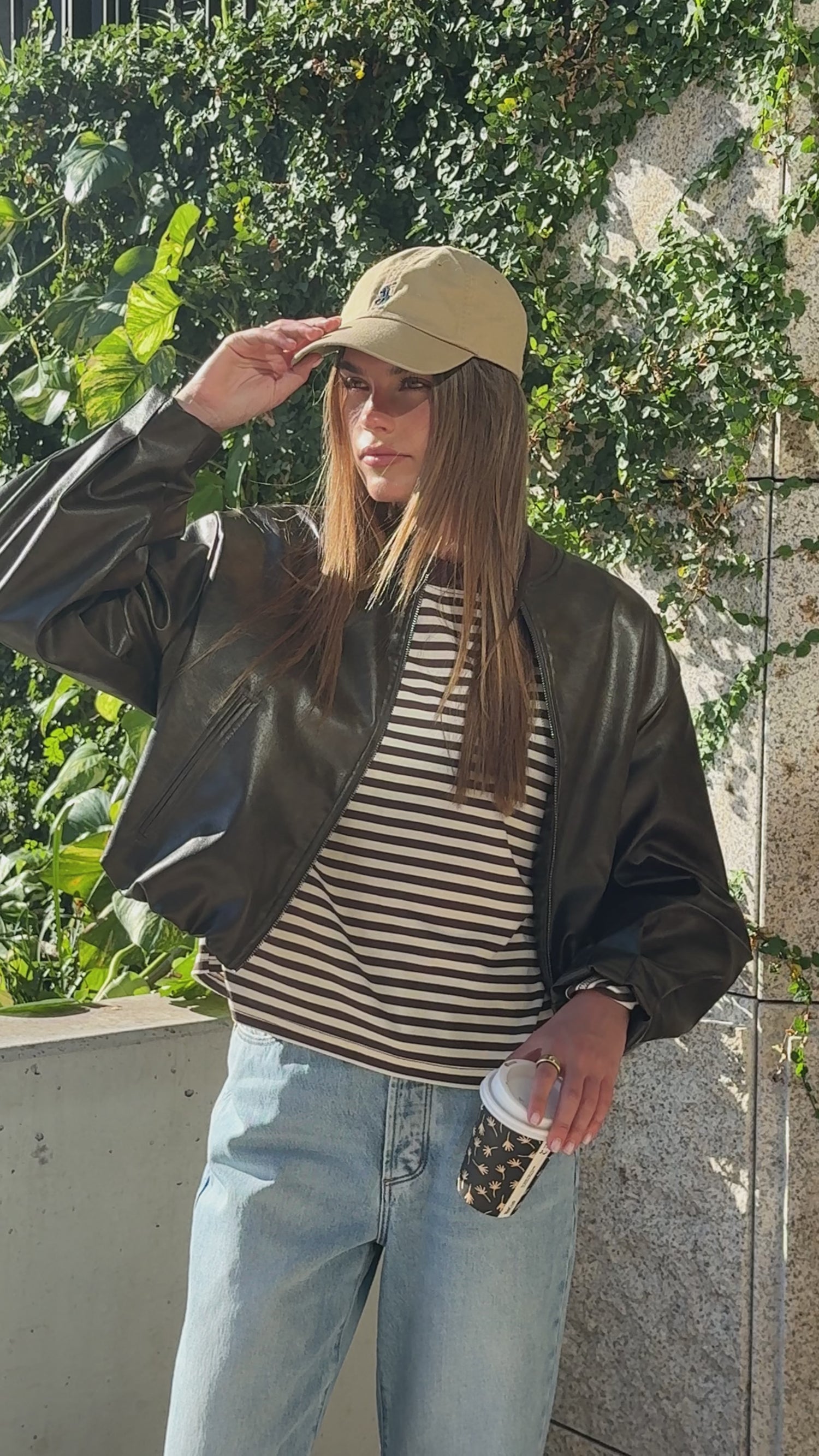 Jackson Bomber Jacket - Vintage Brown - Billy J