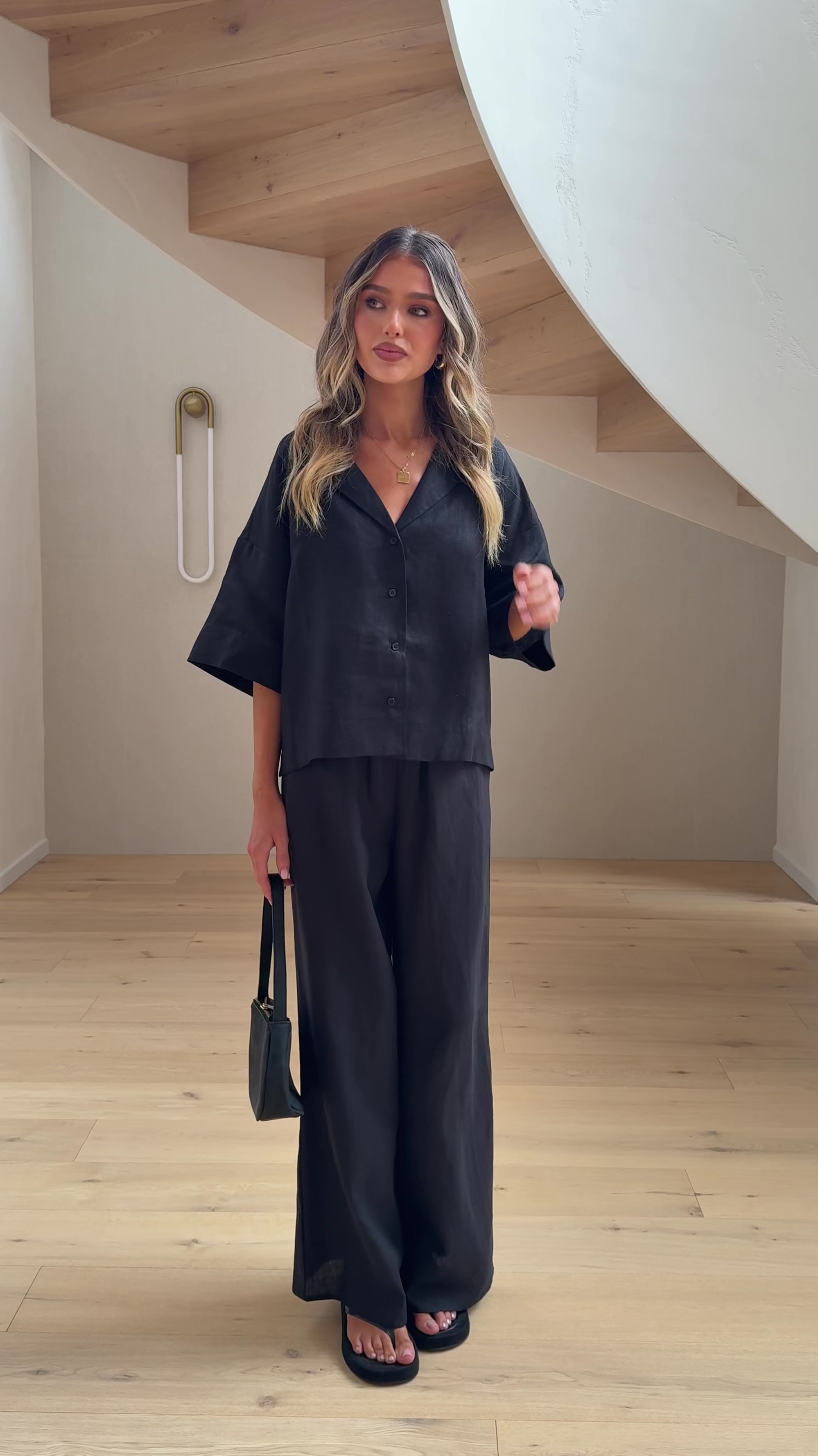 Luna Pants - Black - Billy J