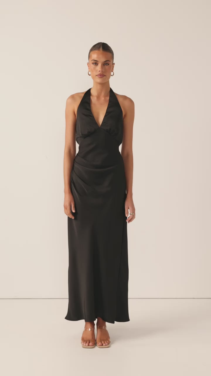 Sylvie Maxi Dress - Black - Billy J