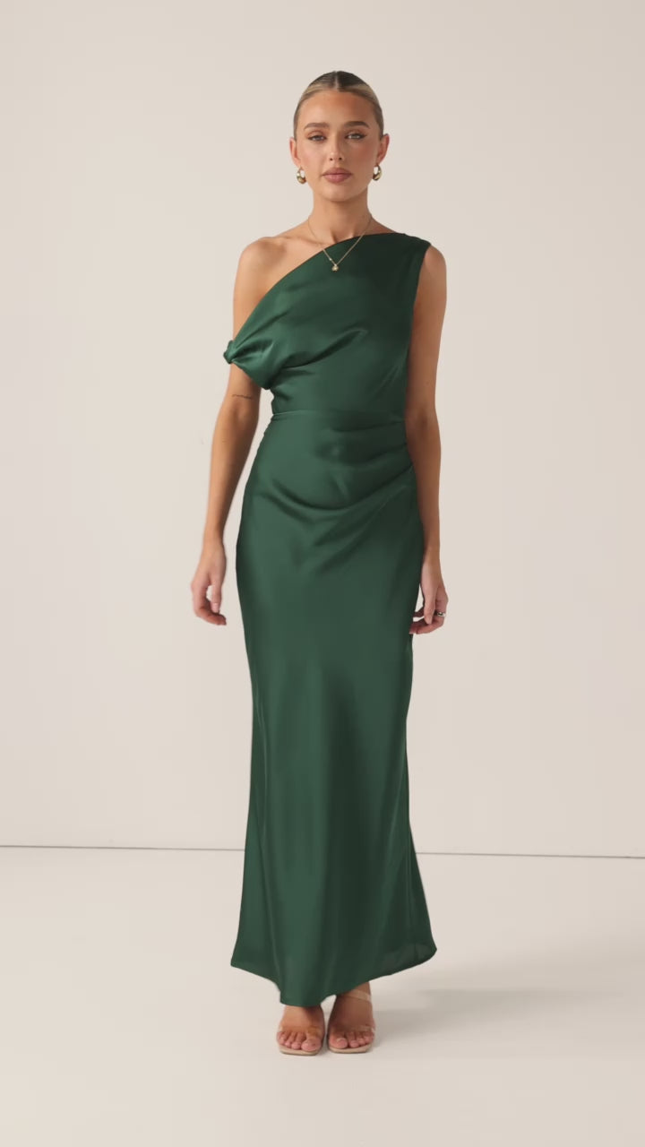 Gigi Maxi Dress - Emerald - Billy J