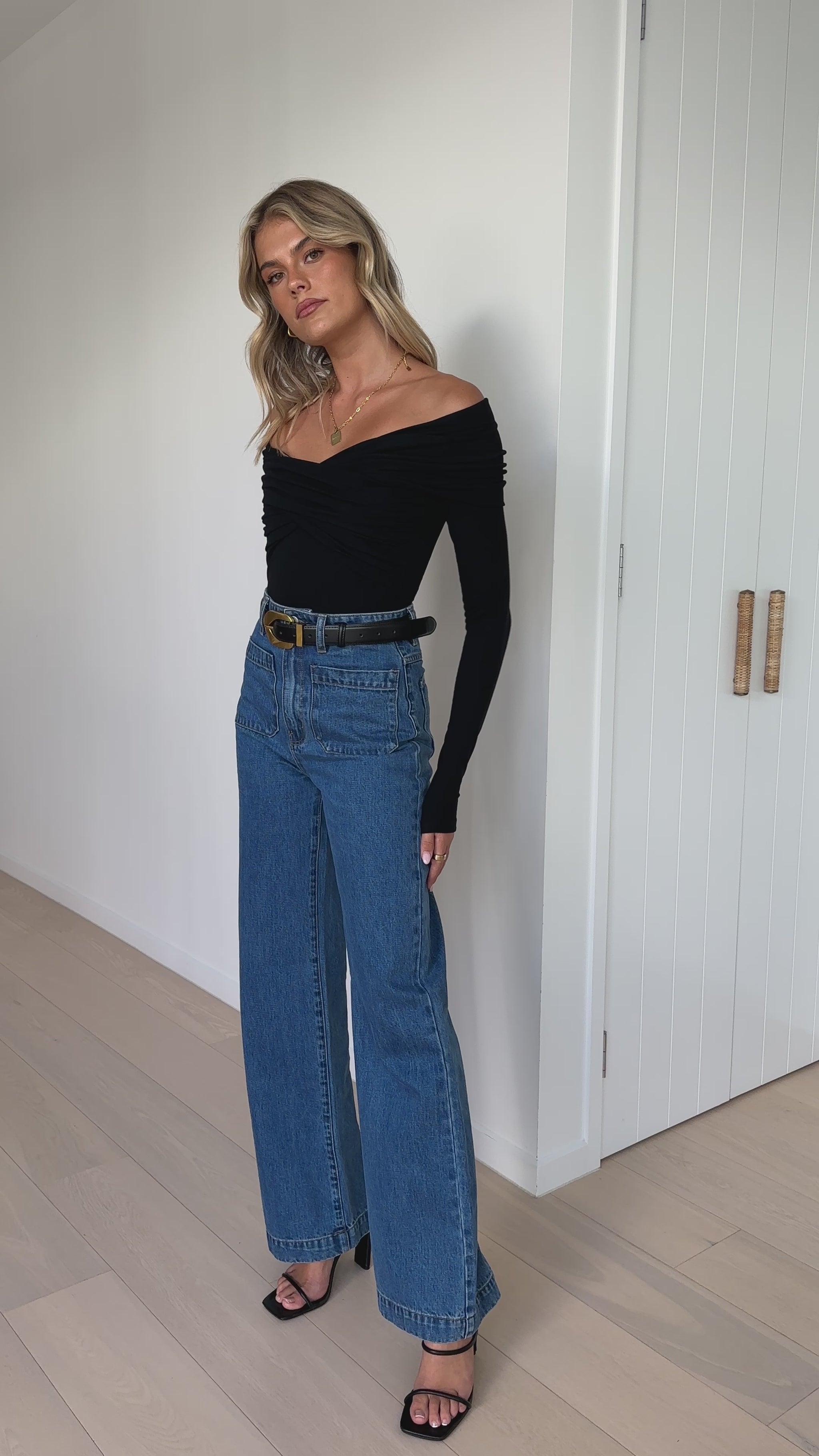 Sandrine Bodysuit - Black - Billy J