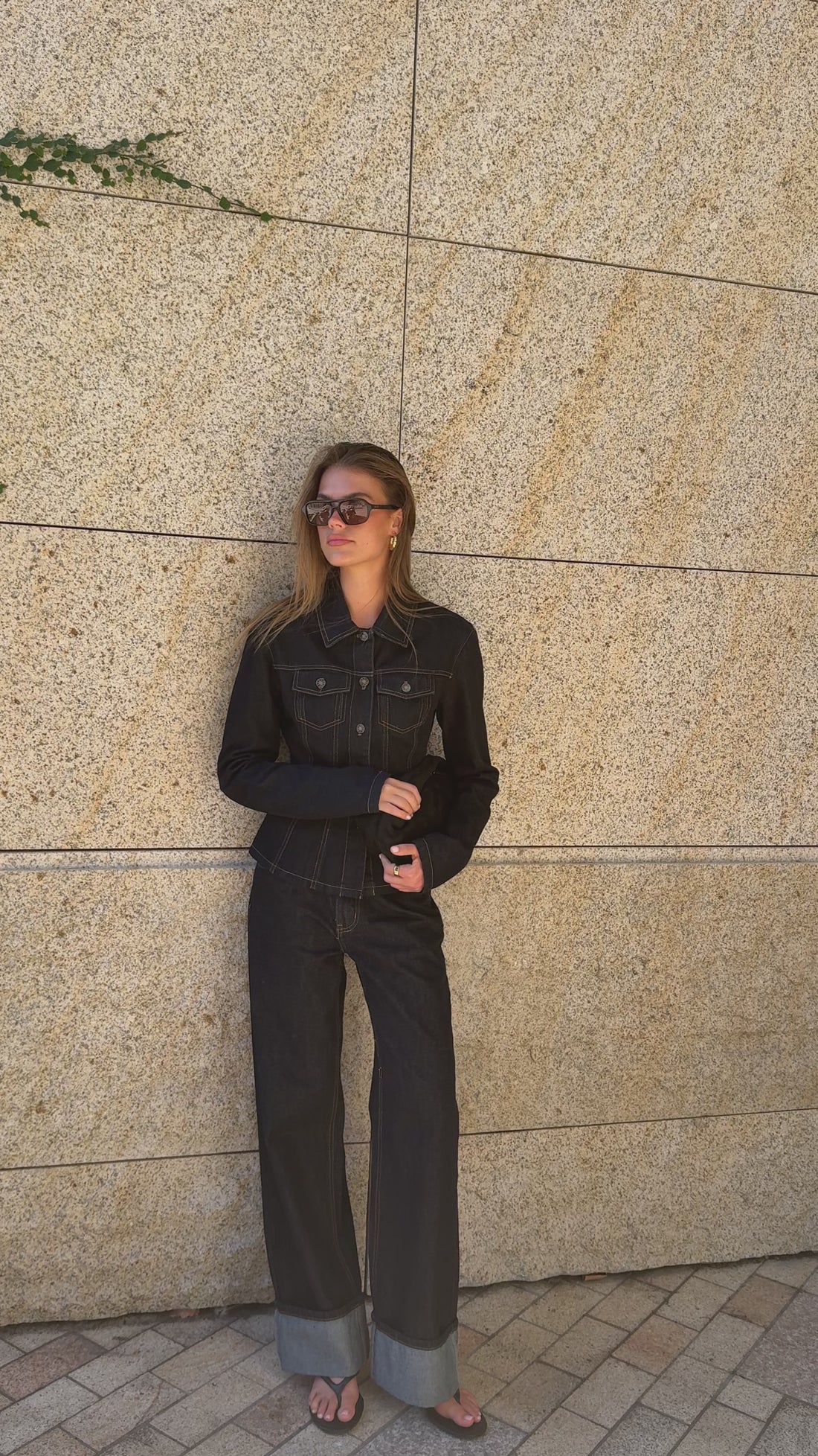 Top Model Cuffed Jean - Indigo - Billy J