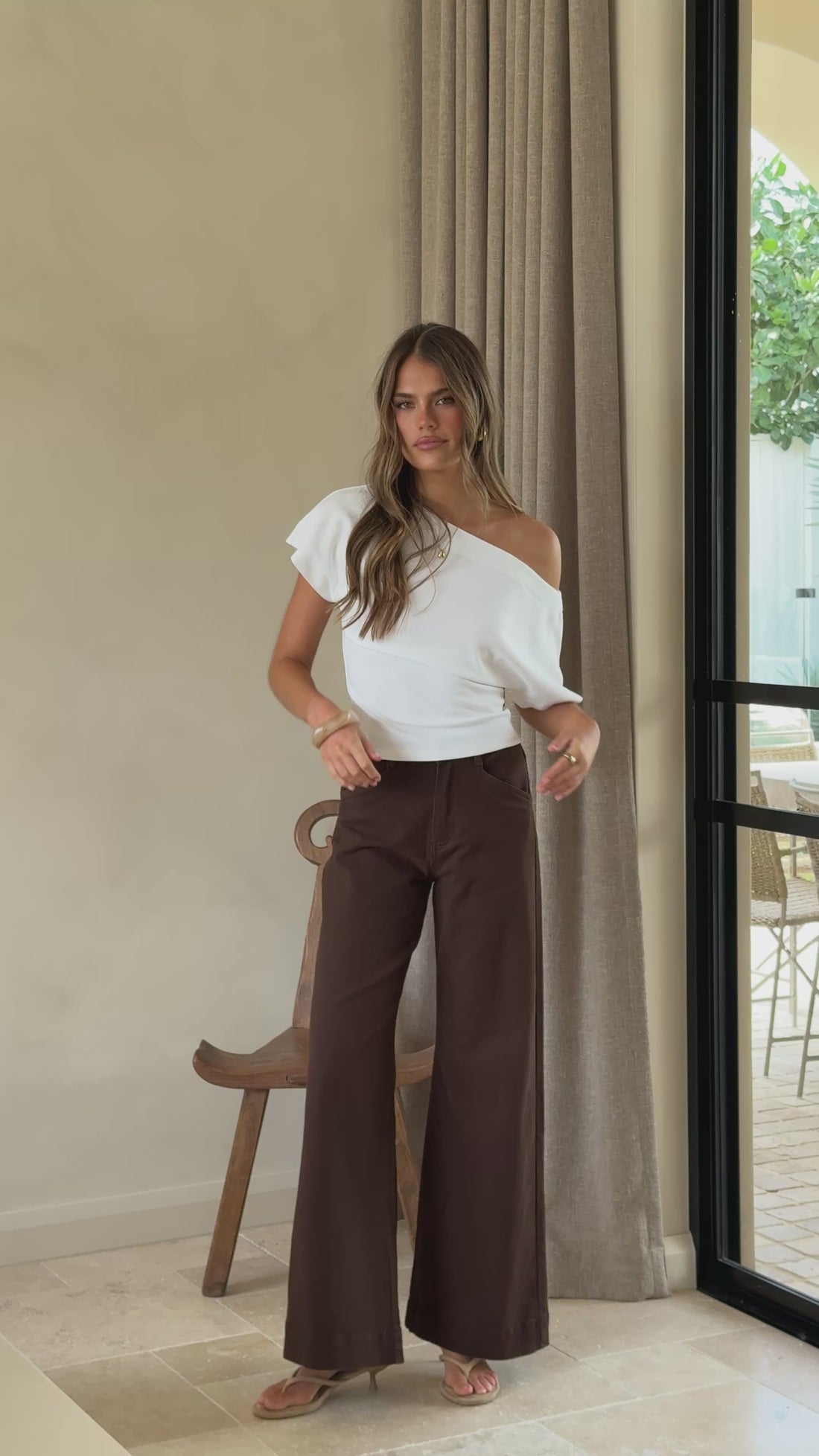 Jara Top - White - Billy J