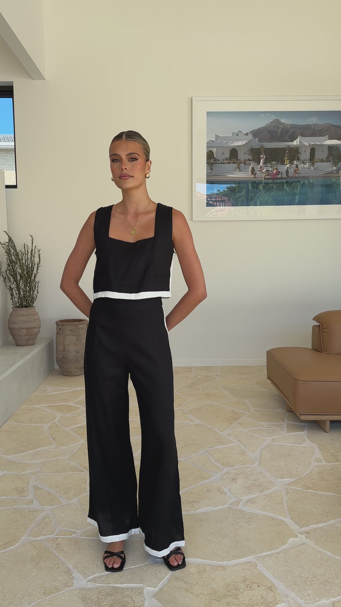 Janaina Pants - Black - Billy J