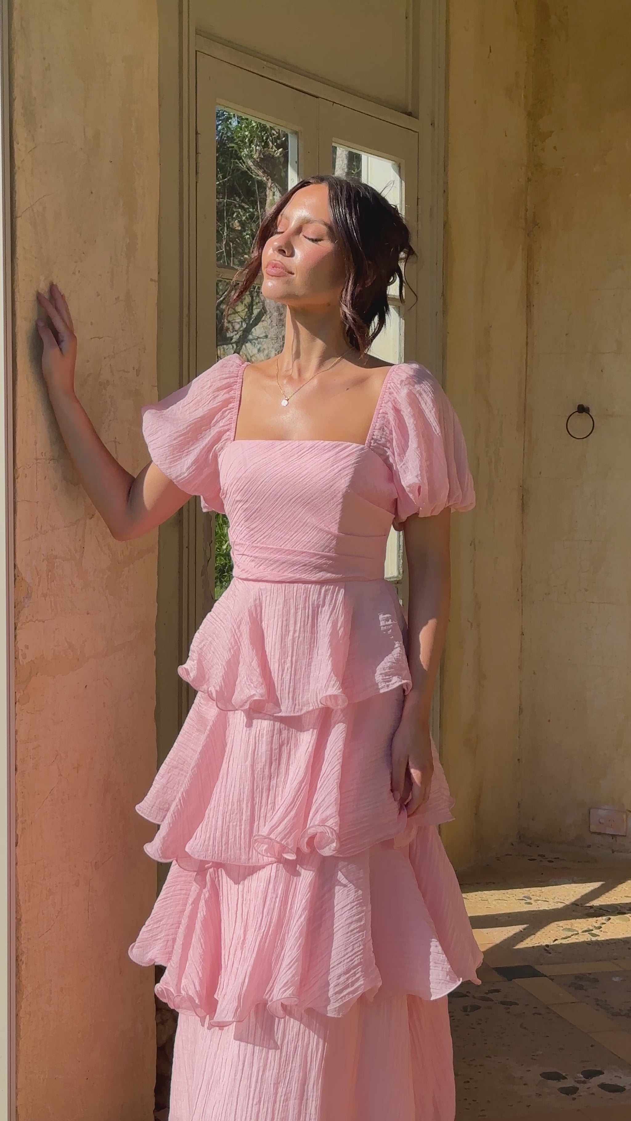 Lanelle Maxi Dress - Pink - Billy J