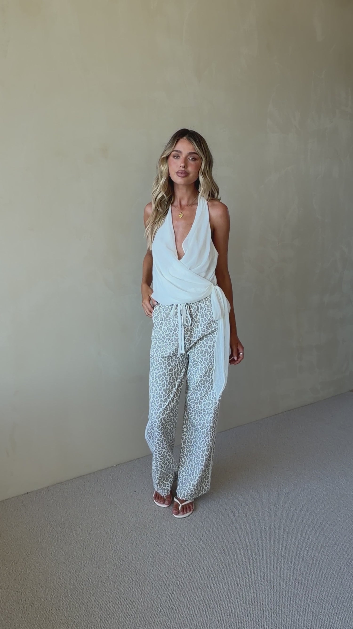 Vox Pants - Light Leopard - Billy J