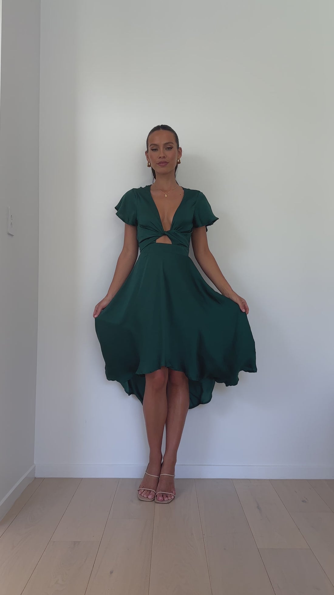 Sunny Daze Dress - Emerald - Billy J