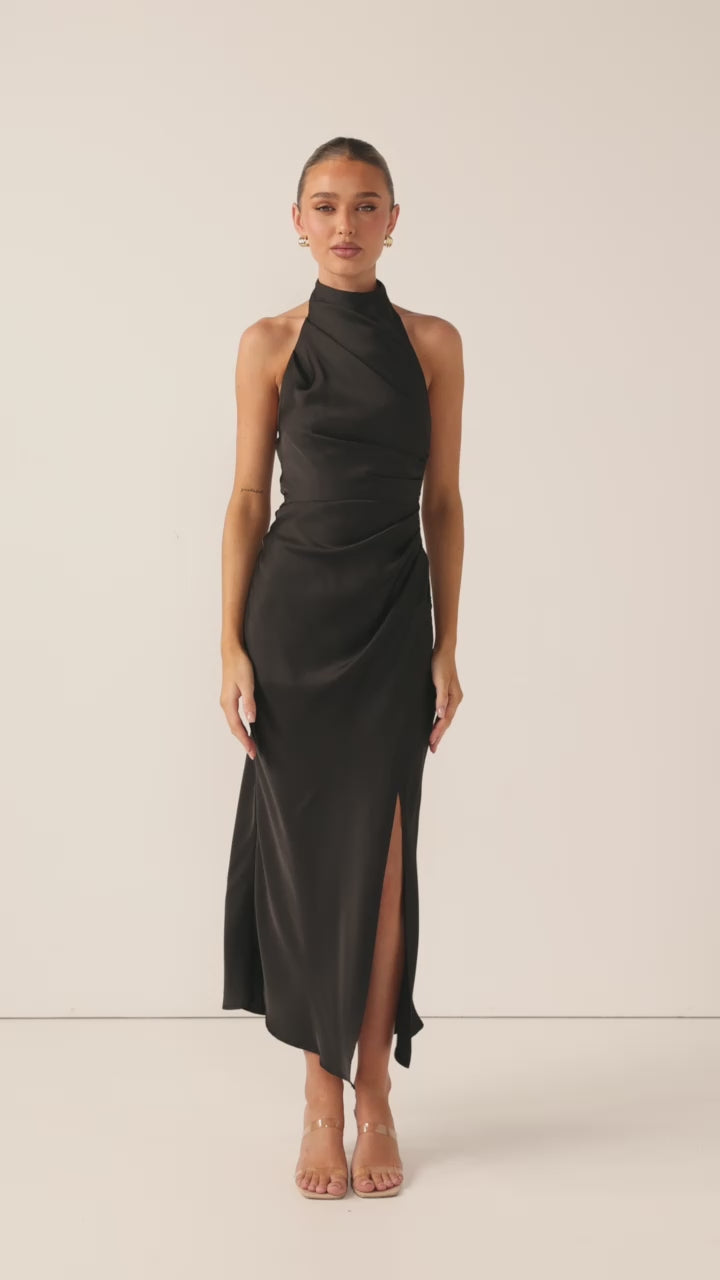 Load video: Kendall Maxi Dress - Black