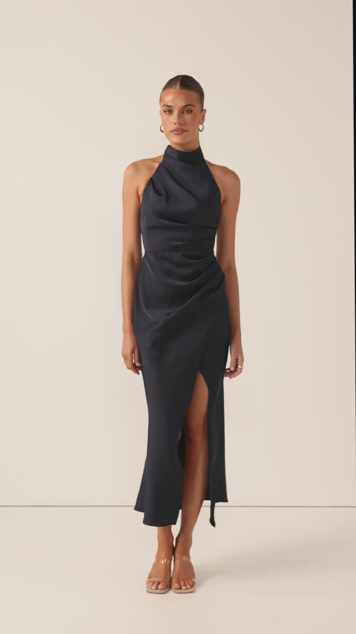 Kendall Maxi Dress - Navy - Billy J
