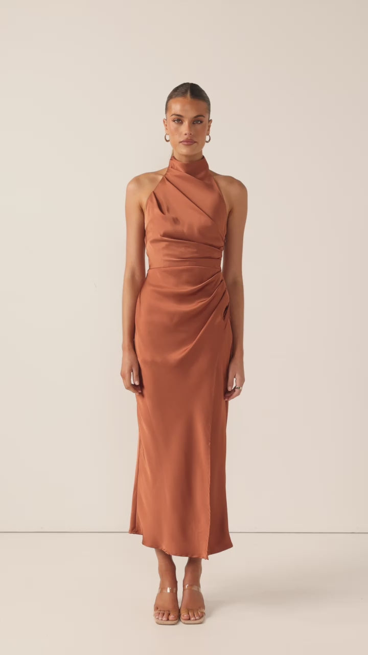 Load video: Kendall Maxi Dress - Copper