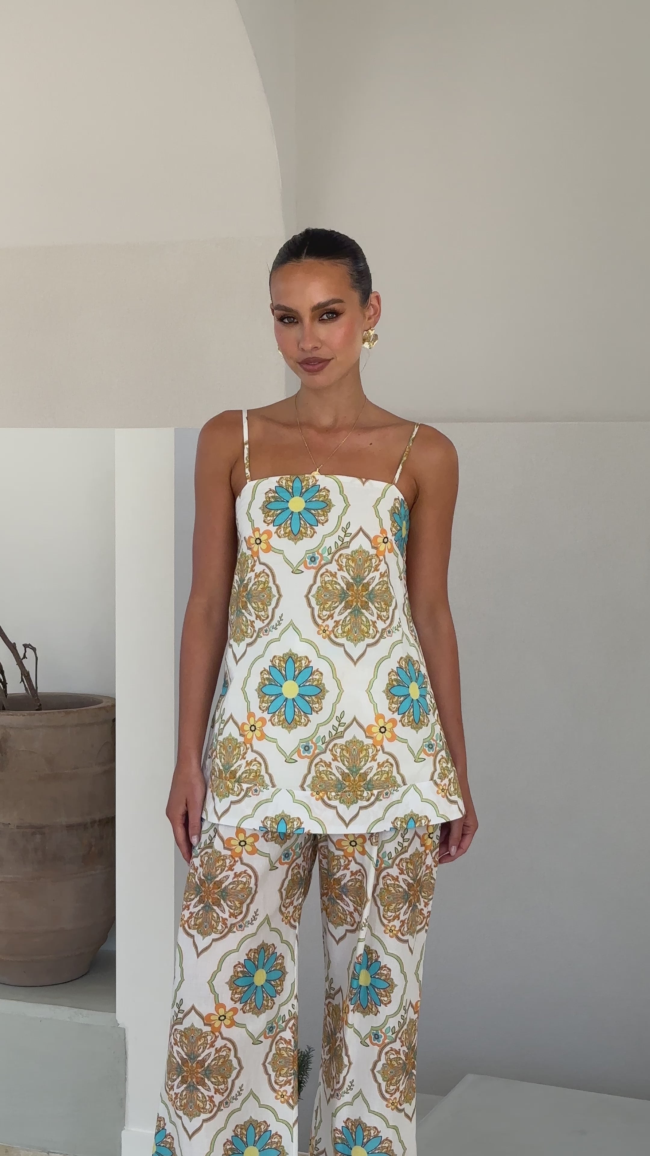 Load video: Paricia Pants - Supernova Print - Billy J