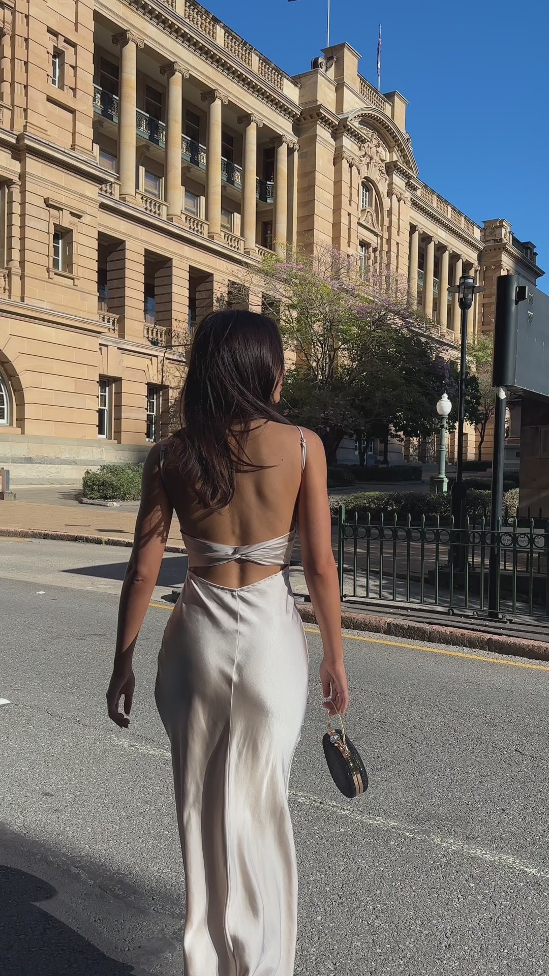 Rue Maxi Dress - Champagne - Billy J