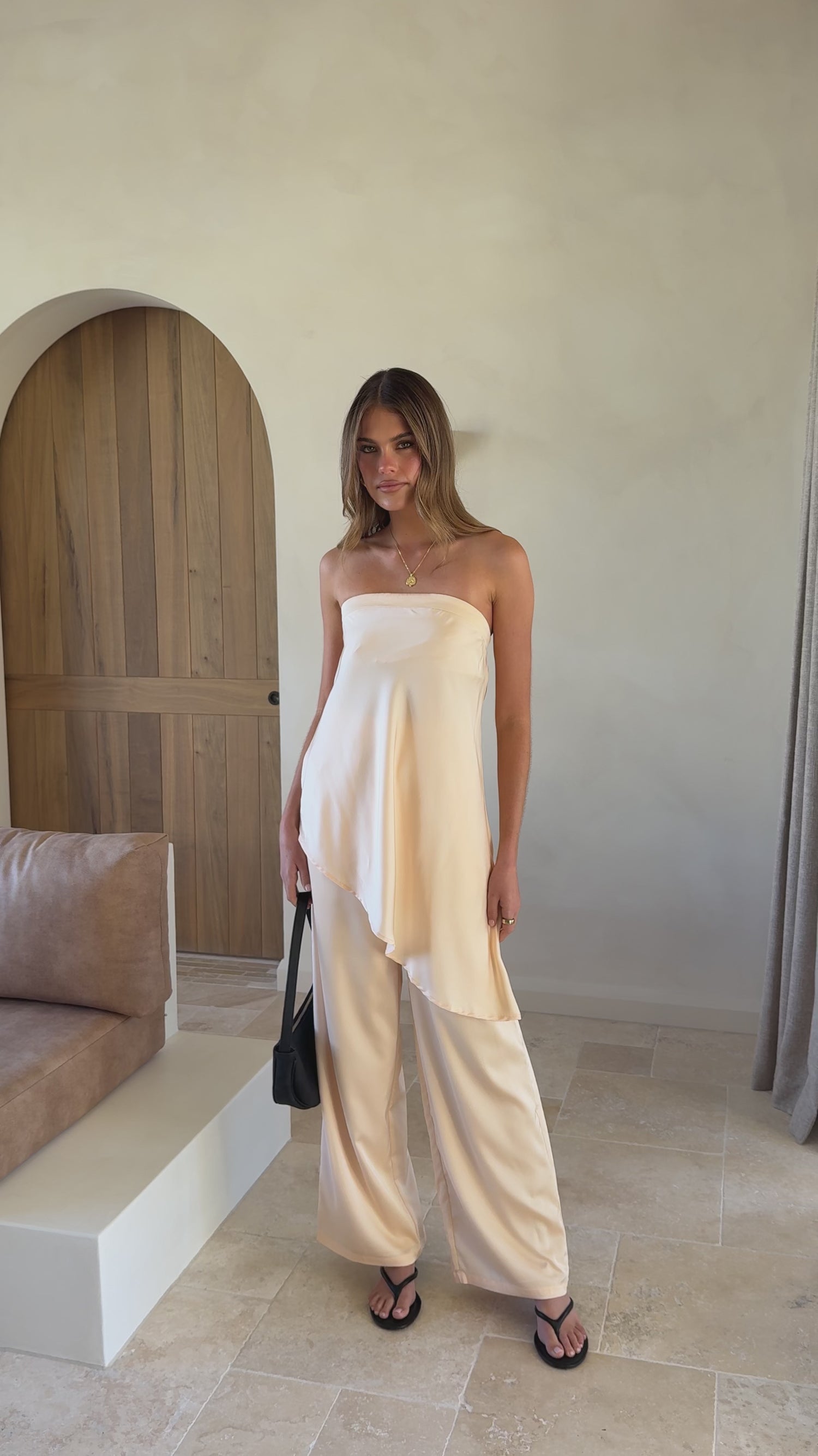 Tova Pants - Vanilla - Billy J