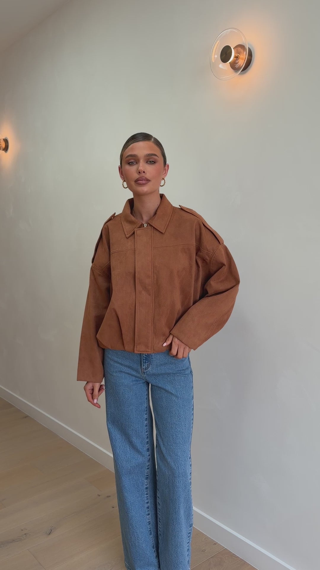Phoenix Bomber Jacket - Tan - Billy J