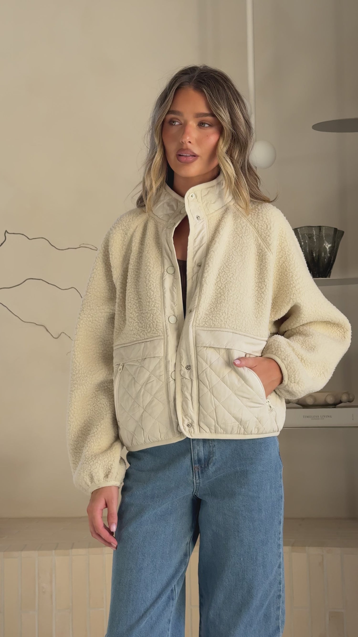 Brier Jacket - Cream - Billy J