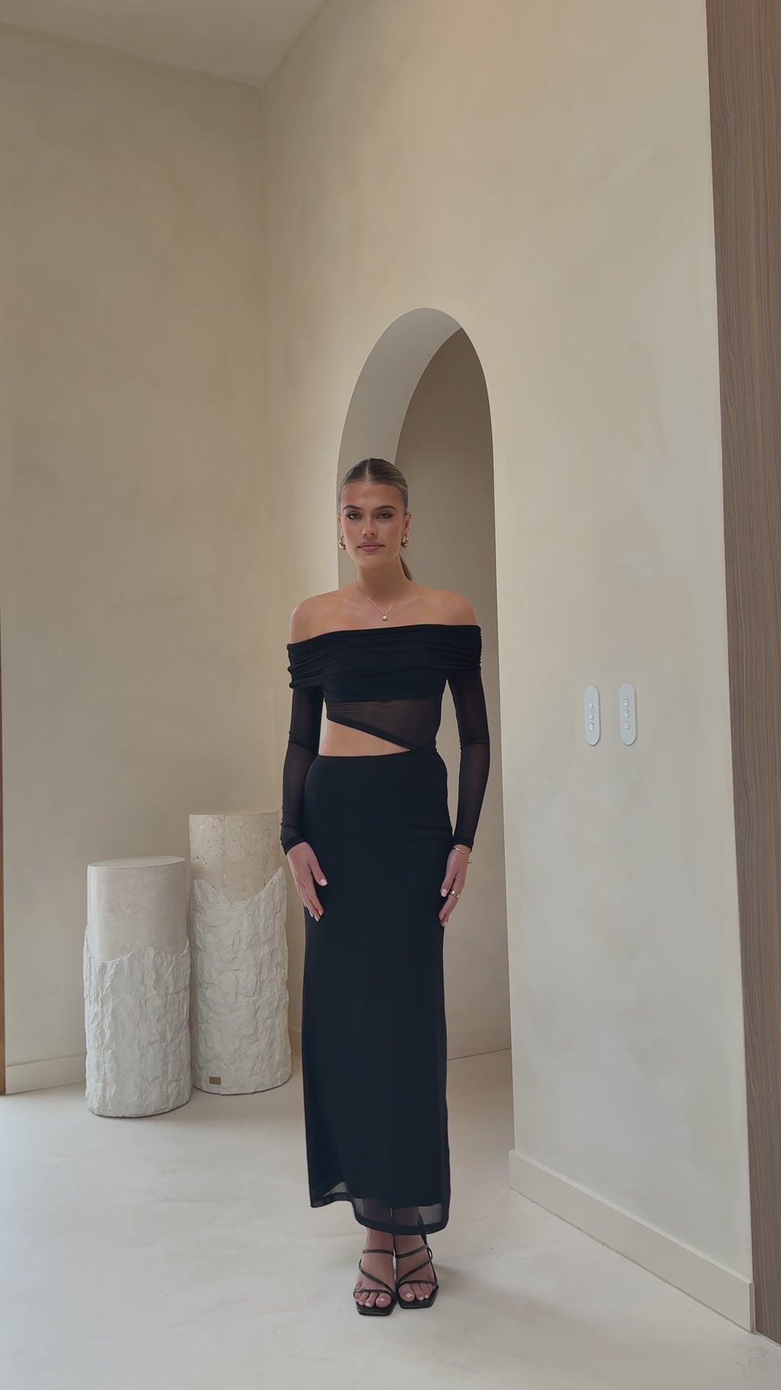 billy j off shoulder dress Blaire Off The Shoulder Maxi Dress - Black - Buy Women's Dresses