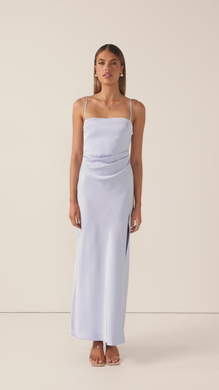 Load video: Ilana Maxi Dress - Blue Bell