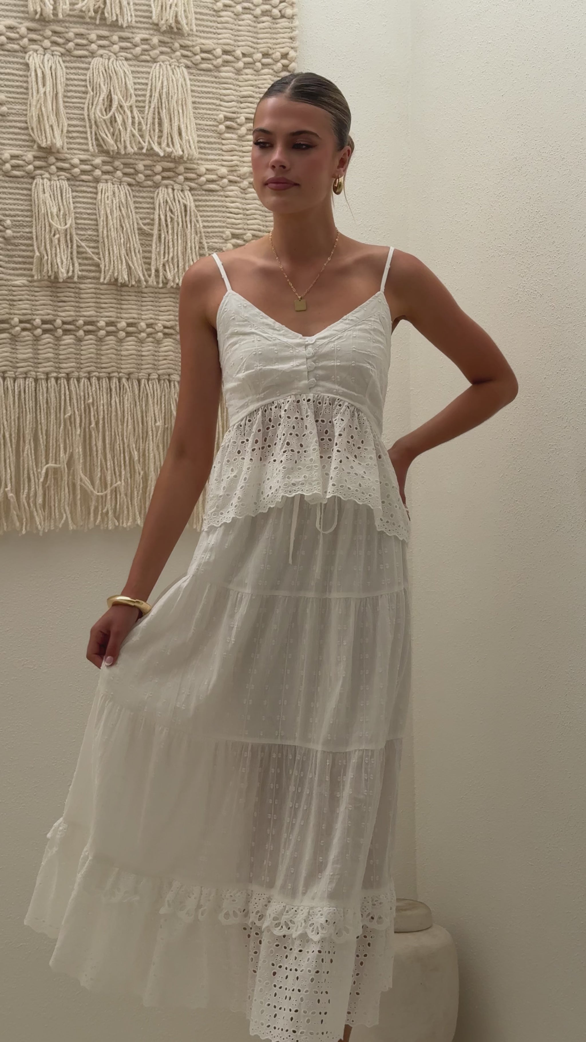 Majella Top - White - Billy J