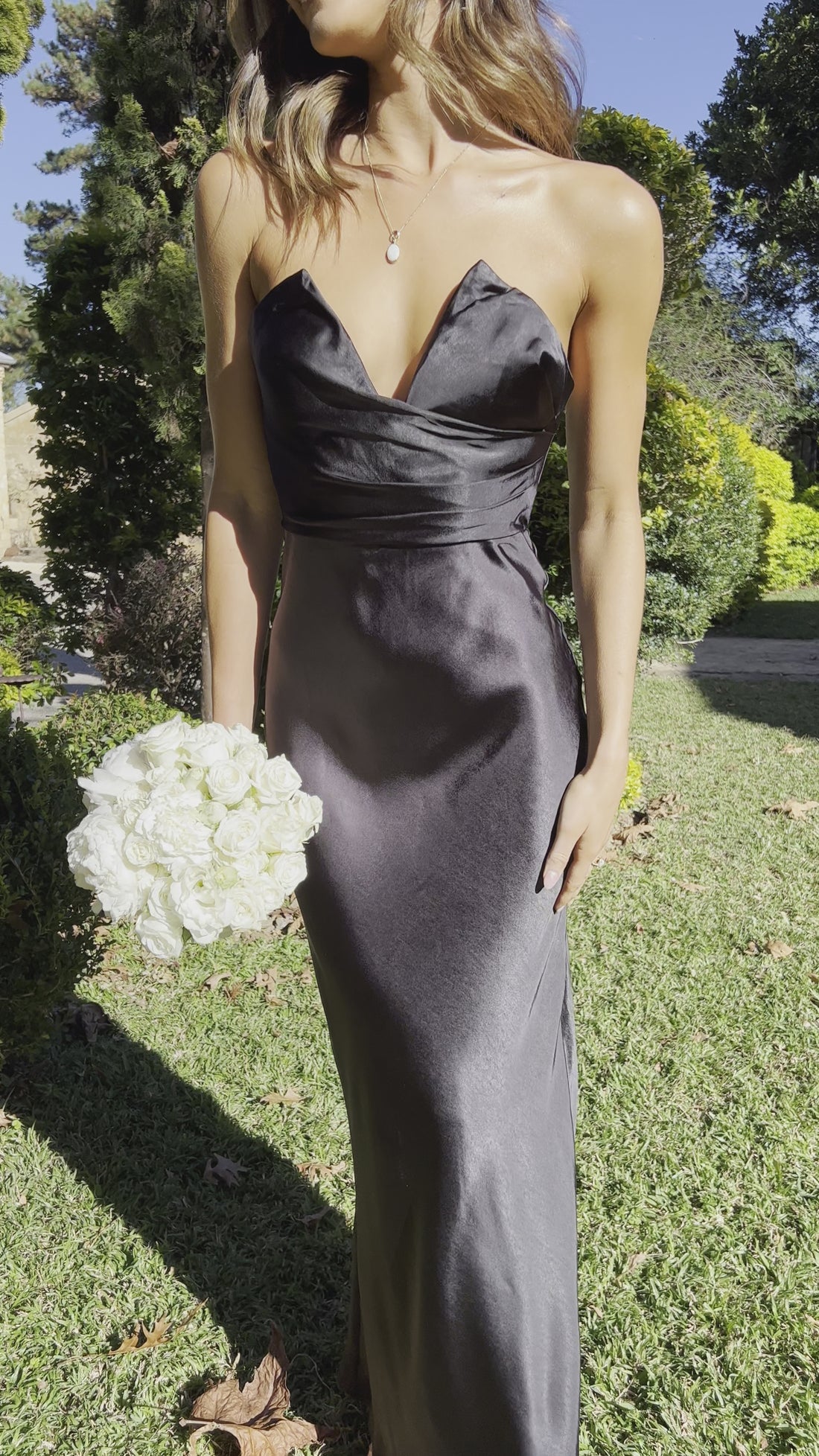 Valerie Maxi Dress - Black - Billy J