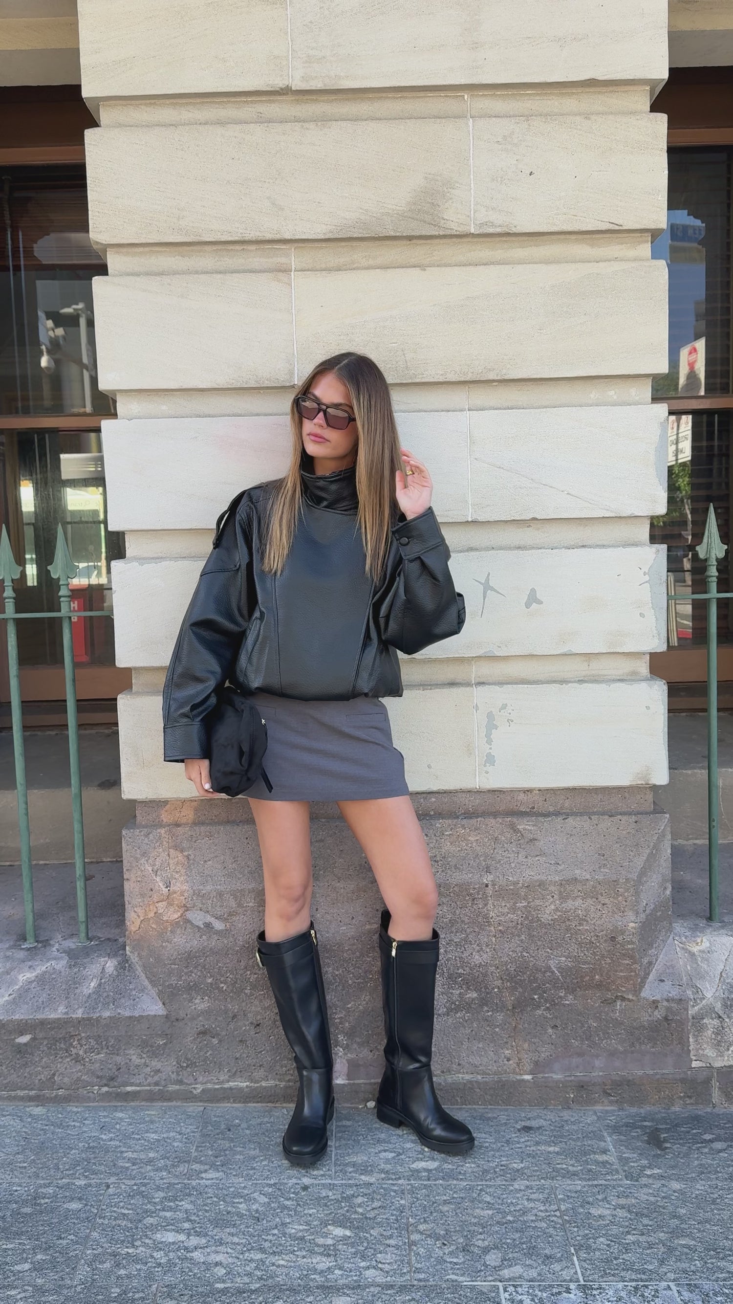 Jessica Skort - Grey - Billy J