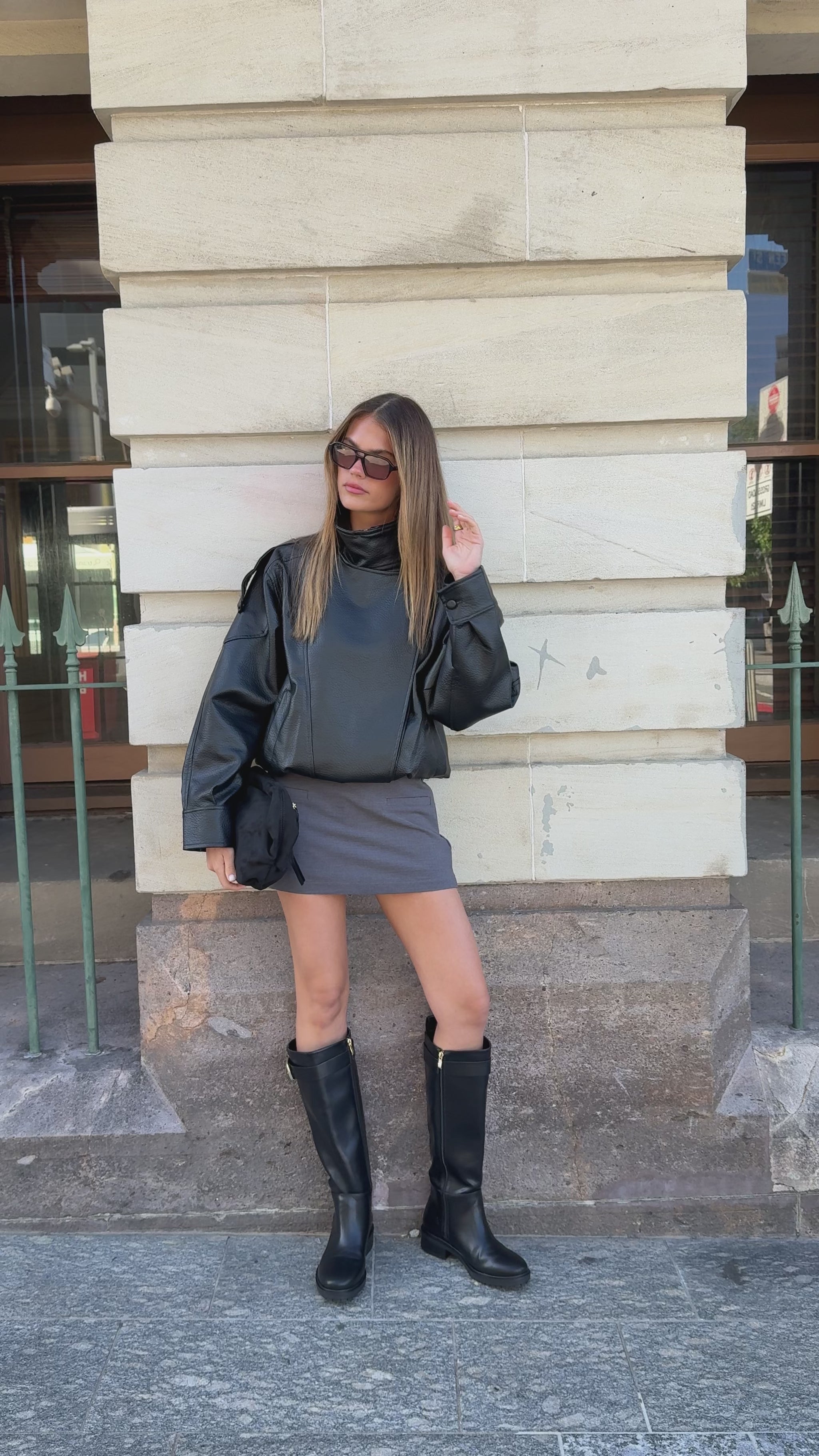 Jessica Skort - Grey - Billy J