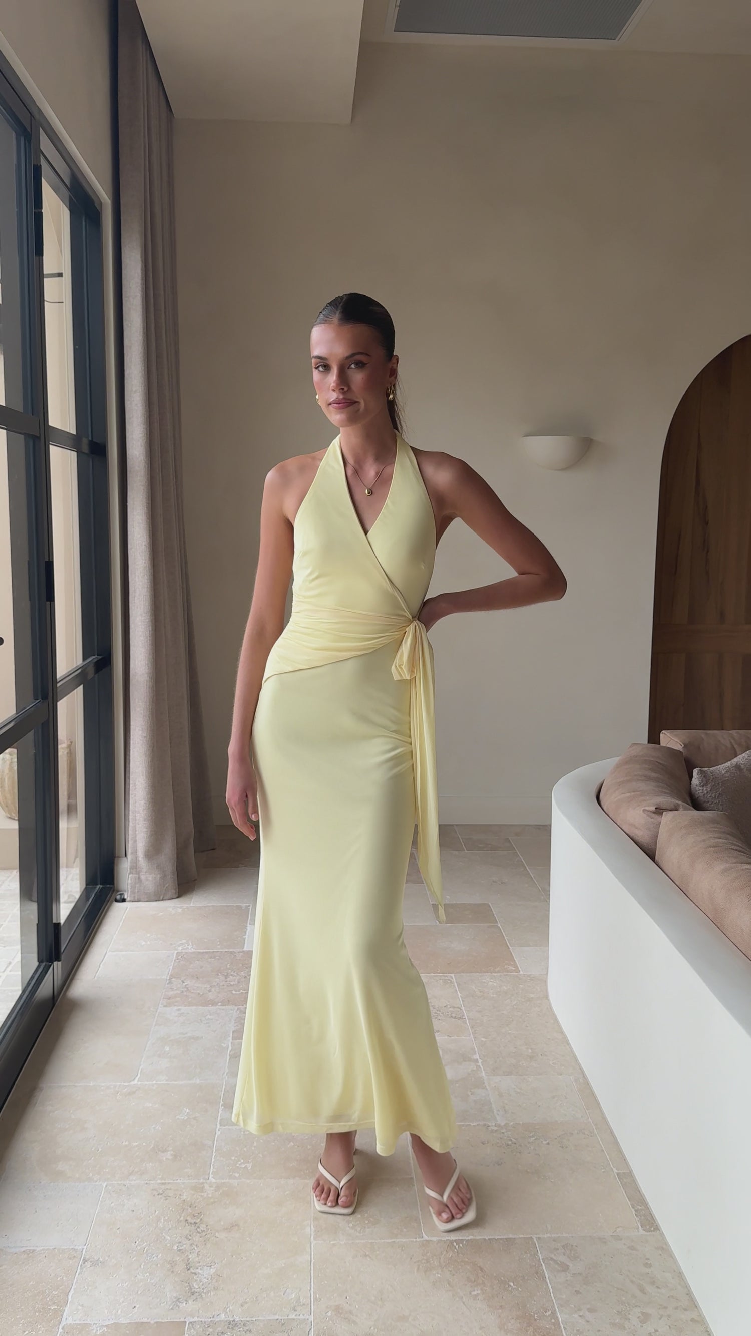 Joslin Maxi Dress - Butter - Billy J