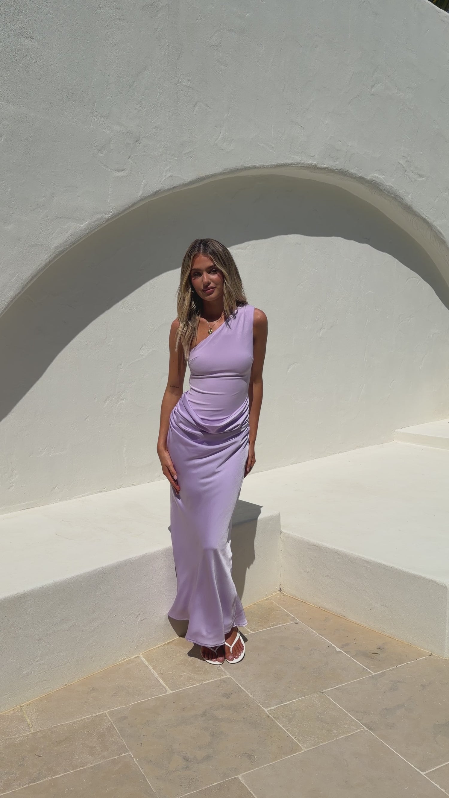 Kova Maxi Dress - Lilac - Billy J