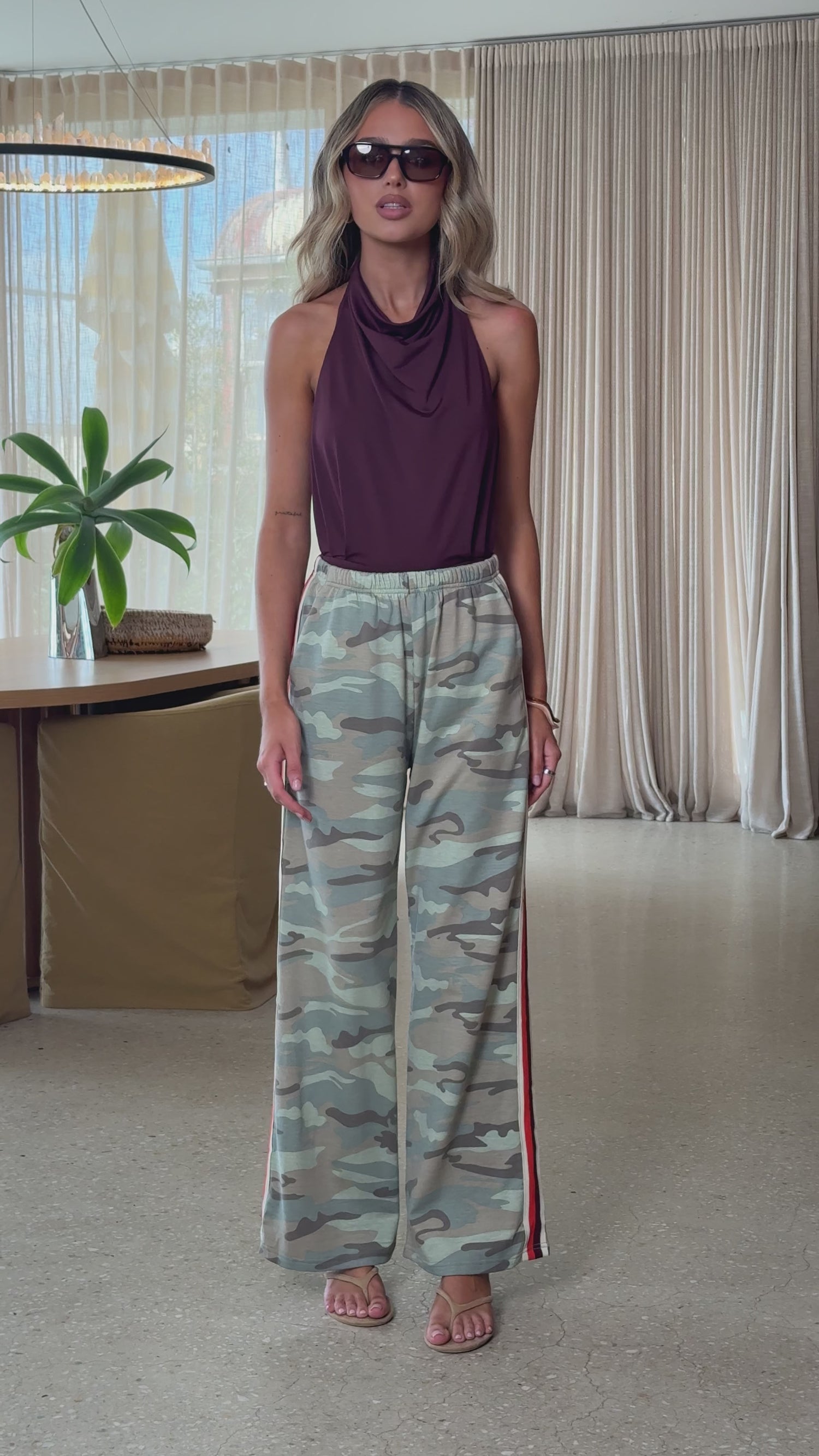 Hadley Pants - Faded Camo Print - Billy J