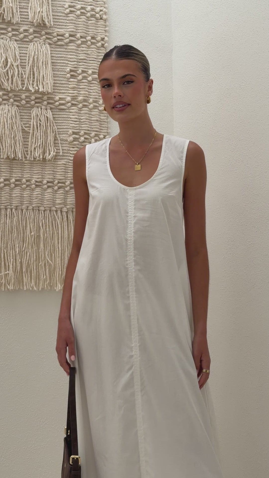 Alex Maxi Dress - White - Billy J
