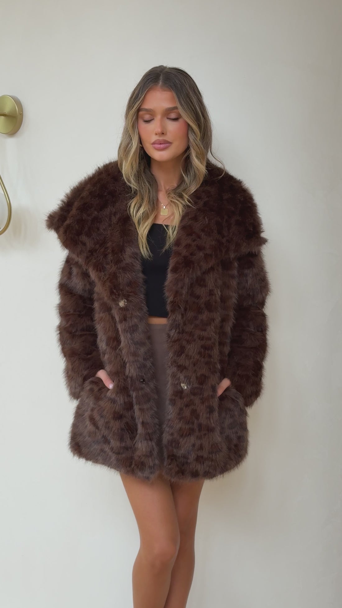 Shalome Jacket - Brown - Billy J