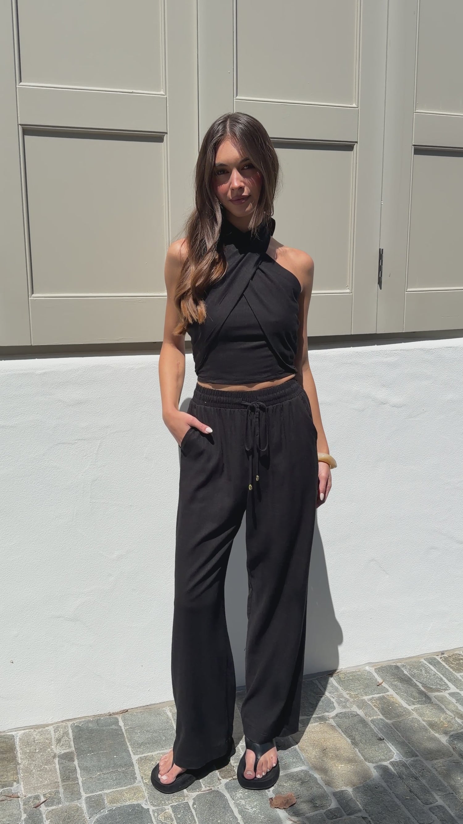 Charla Pants - Black - Billy J