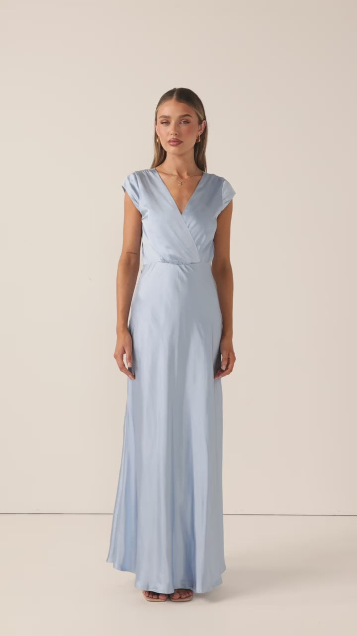 Load video: Selma Maxi Dress - Blue