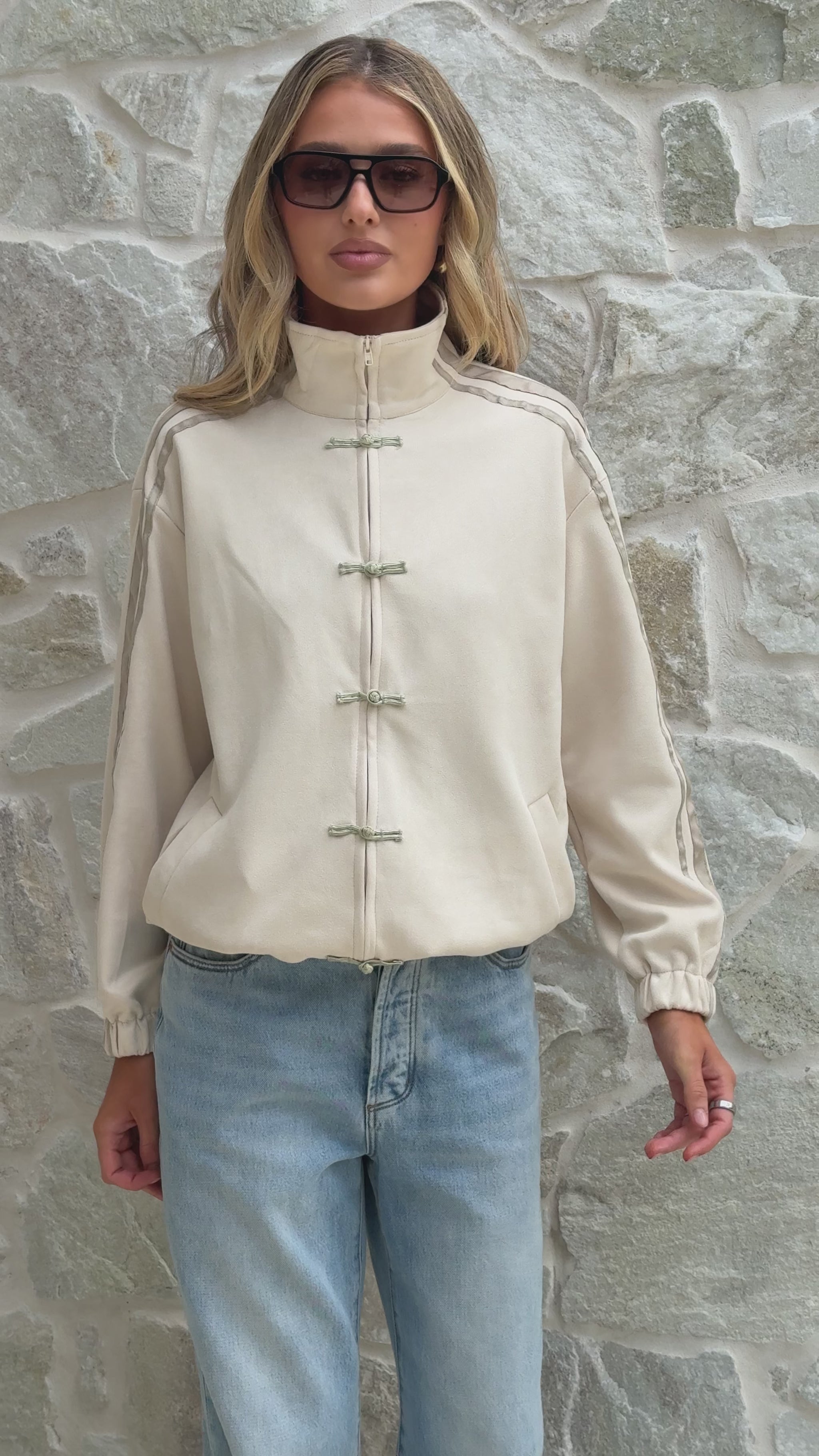 Lian Jacket - Beige - Billy J