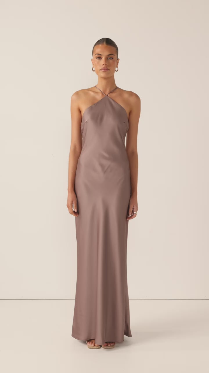 Chiara Maxi Dress - Mushroom - Billy J